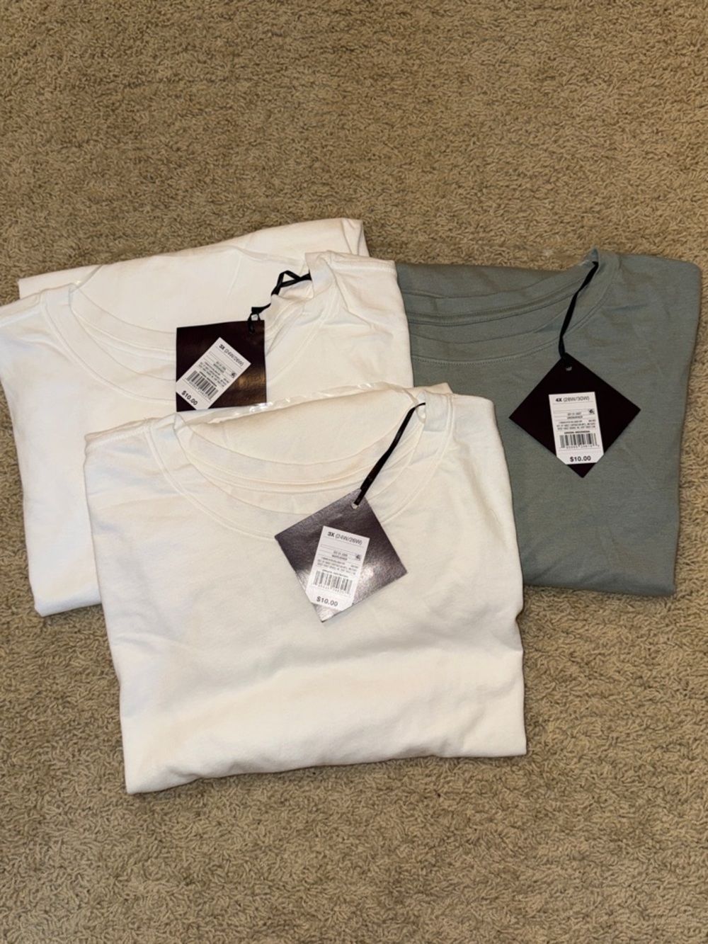Ava & Viv Women’s White Short Sleeve Crew Tee - Picture 13 of 13